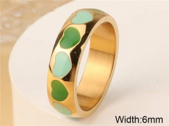 HY Wholesale Rings Jewelry 316L Stainless Steel Rings-HY0146R0024