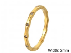 HY Wholesale Rings Jewelry 316L Stainless Steel Rings-HY0146R0005