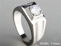 HY Wholesale Rings Jewelry 316L Stainless Steel Rings-HY0146R0562