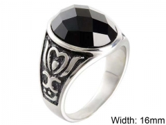 HY Wholesale Rings Jewelry 316L Stainless Steel Rings-HY0146R0526
