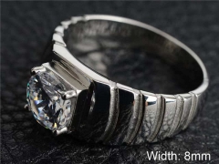 HY Wholesale Rings Jewelry 316L Stainless Steel Rings-HY0146R0240