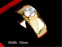 HY Wholesale Rings Jewelry 316L Stainless Steel Rings-HY0146R0848