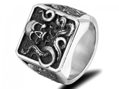 HY Wholesale Rings Jewelry 316L Stainless Steel Rings-HY0108R0015