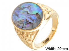 HY Wholesale Rings Jewelry 316L Stainless Steel Rings-HY0146R0529
