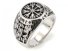 HY Wholesale Rings Jewelry 316L Stainless Steel Rings-HY0108R0046