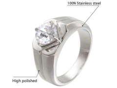 HY Wholesale Rings Jewelry 316L Stainless Steel Rings-HY0146R0801