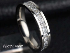 HY Wholesale Rings Jewelry 316L Stainless Steel Rings-HY0146R0045