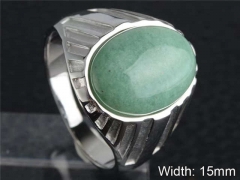 HY Wholesale Rings Jewelry 316L Stainless Steel Rings-HY0146R0384