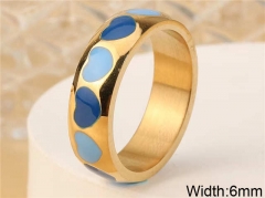 HY Wholesale Rings Jewelry 316L Stainless Steel Rings-HY0146R0028