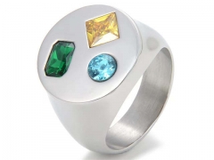 HY Wholesale Rings Jewelry 316L Stainless Steel Rings-HY0108R0013