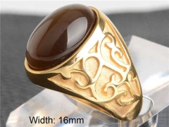 HY Wholesale Rings Jewelry 316L Stainless Steel Rings-HY0146R0734