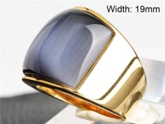 HY Wholesale Rings Jewelry 316L Stainless Steel Rings-HY0146R0461