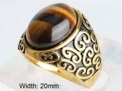 HY Wholesale Rings Jewelry 316L Stainless Steel Rings-HY0146R0666