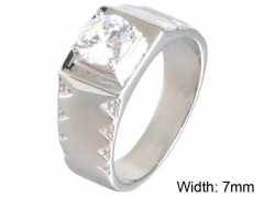 HY Wholesale Rings Jewelry 316L Stainless Steel Rings-HY0146R0802