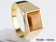 HY Wholesale Rings Jewelry 316L Stainless Steel Rings-HY0146R0300