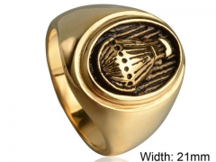 HY Wholesale Rings Jewelry 316L Stainless Steel Rings-HY0146R0187