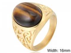 HY Wholesale Rings Jewelry 316L Stainless Steel Rings-HY0146R0735