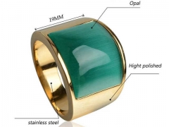 HY Wholesale Rings Jewelry 316L Stainless Steel Rings-HY0146R0468