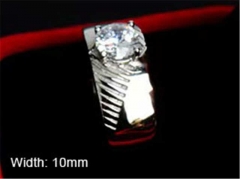 HY Wholesale Rings Jewelry 316L Stainless Steel Rings-HY0146R0847