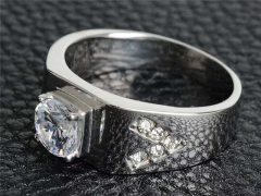 HY Wholesale Rings Jewelry 316L Stainless Steel Rings-HY0146R0292