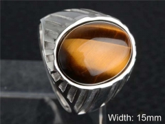 HY Wholesale Rings Jewelry 316L Stainless Steel Rings-HY0146R0383