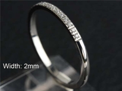 HY Wholesale Rings Jewelry 316L Stainless Steel Rings-HY0146R0040