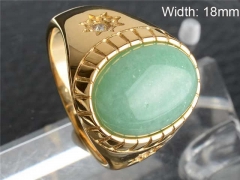 HY Wholesale Rings Jewelry 316L Stainless Steel Rings-HY0146R0779