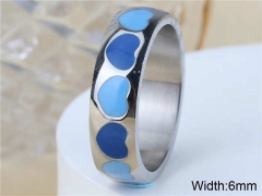 HY Wholesale Rings Jewelry 316L Stainless Steel Rings-HY0146R0029