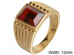 HY Wholesale Rings Jewelry 316L Stainless Steel Rings-HY0146R0487