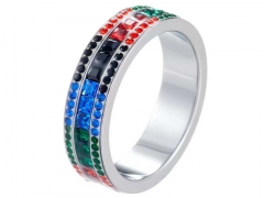 HY Wholesale Rings Jewelry 316L Stainless Steel Rings-HY0108R0073