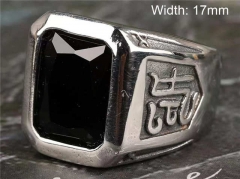 HY Wholesale Rings Jewelry 316L Stainless Steel Rings-HY0146R0787