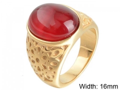 HY Wholesale Rings Jewelry 316L Stainless Steel Rings-HY0146R0204
