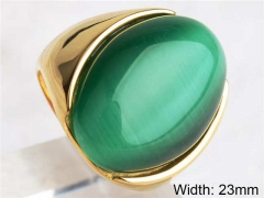 HY Wholesale Rings Jewelry 316L Stainless Steel Rings-HY0146R0715