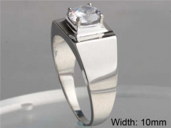 HY Wholesale Rings Jewelry 316L Stainless Steel Rings-HY0146R0261