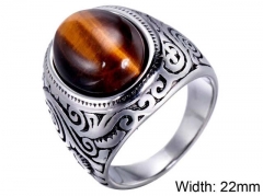 HY Wholesale Rings Jewelry 316L Stainless Steel Rings-HY0146R0620