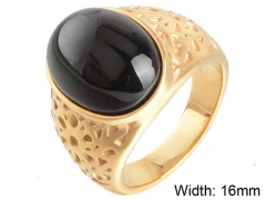 HY Wholesale Rings Jewelry 316L Stainless Steel Rings-HY0146R0203