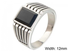 HY Wholesale Rings Jewelry 316L Stainless Steel Rings-HY0146R0485