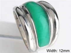 HY Wholesale Rings Jewelry 316L Stainless Steel Rings-HY0146R0820