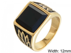 HY Wholesale Rings Jewelry 316L Stainless Steel Rings-HY0146R0272