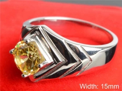 HY Wholesale Rings Jewelry 316L Stainless Steel Rings-HY0146R0842