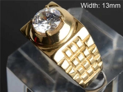 HY Wholesale Rings Jewelry 316L Stainless Steel Rings-HY0146R0843