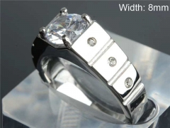 HY Wholesale Rings Jewelry 316L Stainless Steel Rings-HY0146R0849