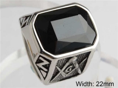 HY Wholesale Rings Jewelry 316L Stainless Steel Rings-HY0146R0638