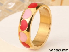 HY Wholesale Rings Jewelry 316L Stainless Steel Rings-HY0146R0026