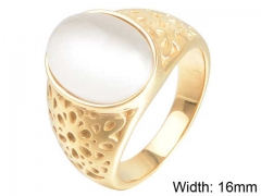 HY Wholesale Rings Jewelry 316L Stainless Steel Rings-HY0146R0206