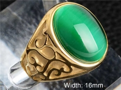 HY Wholesale Rings Jewelry 316L Stainless Steel Rings-HY0146R0733
