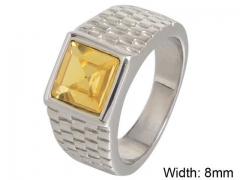 HY Wholesale Rings Jewelry 316L Stainless Steel Rings-HY0146R0254