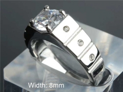 HY Wholesale Rings Jewelry 316L Stainless Steel Rings-HY0146R0577