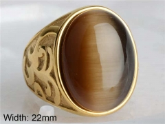 HY Wholesale Rings Jewelry 316L Stainless Steel Rings-HY0146R0703