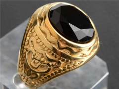 HY Wholesale Rings Jewelry 316L Stainless Steel Rings-HY0146R0616